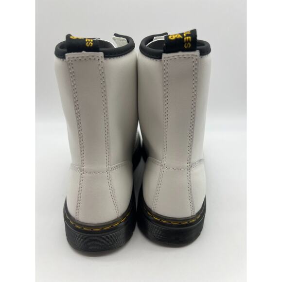 Dr Martens Zavala Boots White Patent Leather Women's Size 10 NEW - Picture 9 of 12